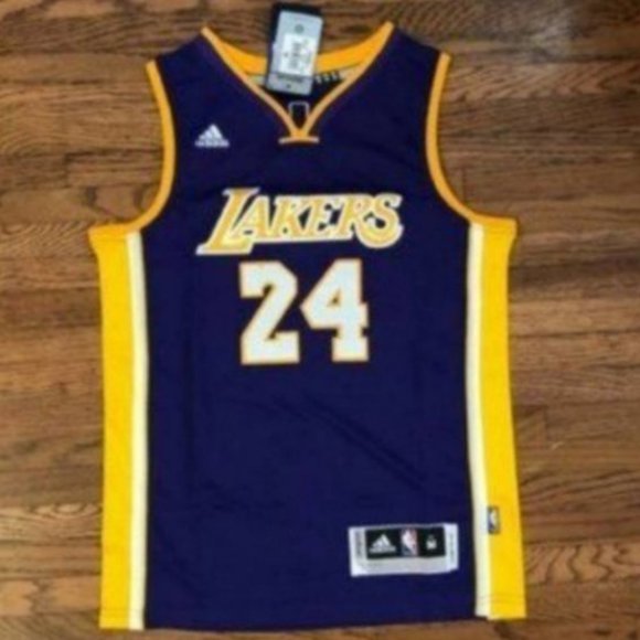 Shirts & Tops Youth Kobe Bryant Los Angeles Lakers Jersey 24 New